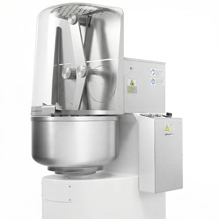 GGM Gastro Commercial Spiral Dough Mixer - 175L / 100kg - Twin Speed - Fixed Head & Bowl - 400V 3‑Phase - For Pizza & Bread Dough