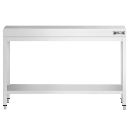 GGM Gastro Commercial Stainless Steel Centre Table PREMIUM - 1200x600mm - with Undershelf