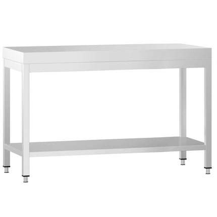 GGM Gastro Commercial Stainless Steel Centre Table PREMIUM - 1200x600mm - with Undershelf
