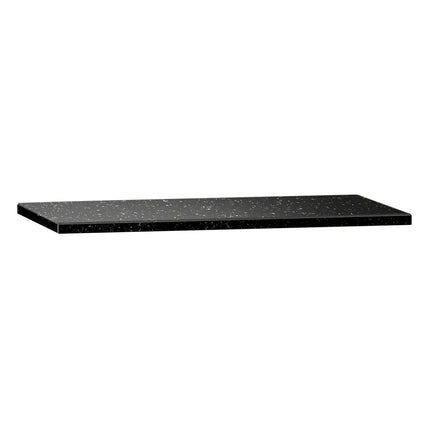 GGM Gastro Commercial Stainless Steel Centre Table PREMIUM - 600x700mm - with Undershelf - with Additional Undershelf (mid-shelf) - with Granite Worktop
