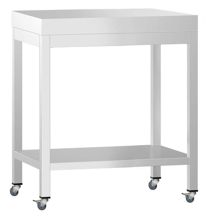 GGM Gastro Commercial Stainless Steel Centre Table PREMIUM - 700x600mm - with Undershelf