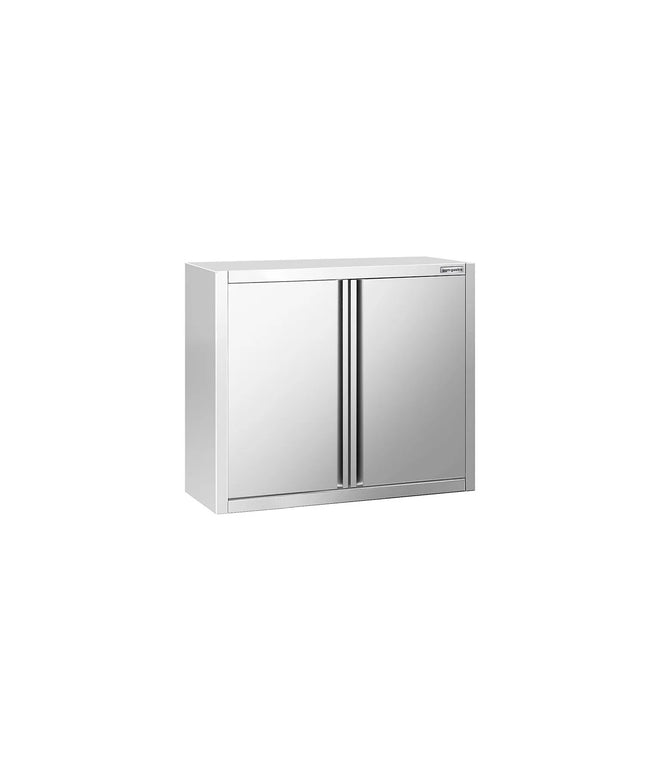 GGM Gastro Commercial Stainless Steel Wall Cabinet / Kitchen Cupboard PREMIUM - 800x400x800mm - with Hinged Doors
