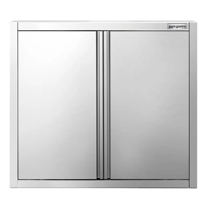 GGM Gastro Commercial Stainless Steel Wall Cabinet / Kitchen Cupboard PREMIUM - 800x400x800mm - with Hinged Doors
