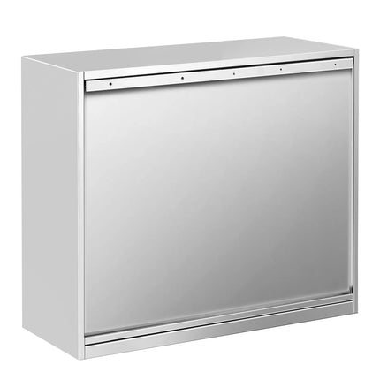 GGM Gastro Commercial Stainless Steel Wall Cabinet / Kitchen Cupboard PREMIUM - 800x400x800mm - with Hinged Doors