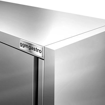 GGM Gastro Commercial Stainless Steel Wall Cabinet / Kitchen Cupboard PREMIUM - 800x400x800mm - with Hinged Doors