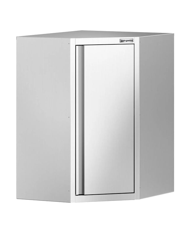 GGM Gastro Commercial Stainless Steel Wall Cupboard - 700x700x1000mm - with Single Hinged Door