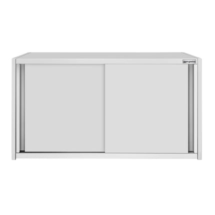 GGM Gastro Commercial Stainless Steel Wall Cupboard ECO - 1000x400x650mm - with Sliding Doors