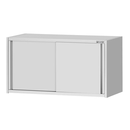 GGM Gastro Commercial Stainless Steel Wall Cupboard ECO - 1200x400x650mm - with Sliding Doors
