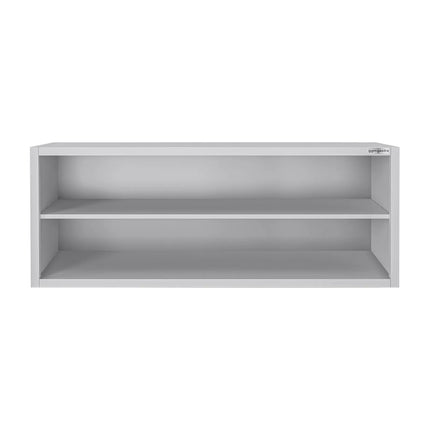 GGM Gastro Commercial Stainless Steel Wall Cupboard ECO - 2000x400x650mm - Open Front (no doors)