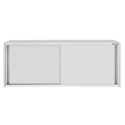 GGM Gastro Commercial Stainless Steel Wall Cupboard ECO - 2000x400x650mm - with Sliding Doors