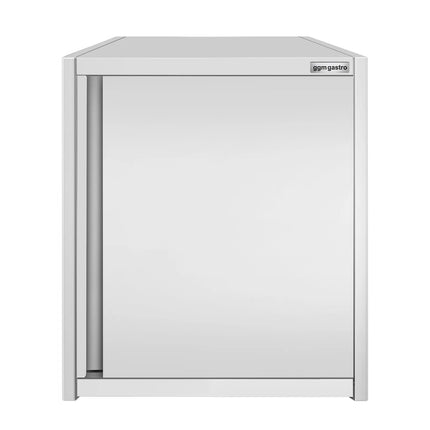 GGM Gastro Commercial Stainless Steel Wall Cupboard ECO - 600x400x650mm - with Single Hinged Door