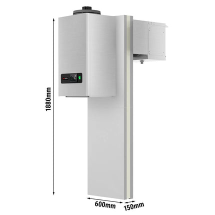 GGM Gastro Commercial Stainless Steel Wall Mounted Monoblock Freezer Room Unit - Monoblock - max. for 7.5 m³ - 650W