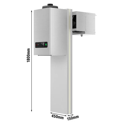 GGM Gastro Commercial Stainless Steel Wall Mounted Monoblock Freezer Room Unit - Monoblock - max. for 5.0 m³ - 650W
