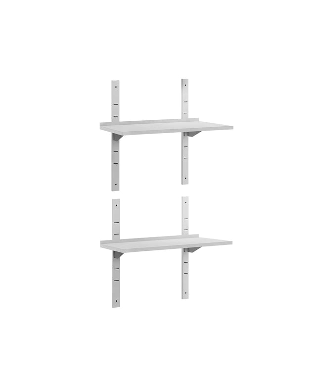 GGM Gastro Commercial Stainless Steel Wall Shelf ECO - 1000x400mm - 2 Tiers