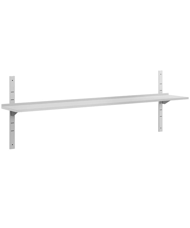 GGM Gastro Commercial Stainless Steel Wall Shelf ECO - 2000x300mm - Single Tier