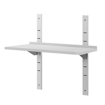GGM Gastro Commercial Stainless Steel Wall Shelf ECO - 800x300mm - 2 Tiers