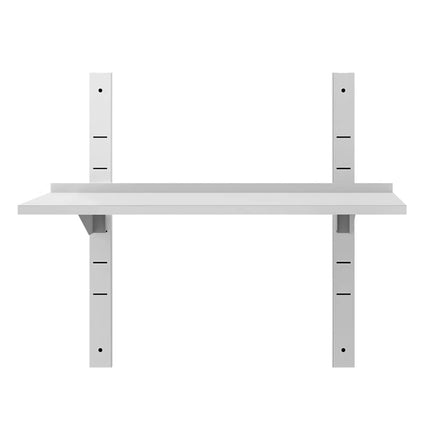 GGM Gastro Commercial Stainless Steel Wall Shelf ECO - 800x400mm - with 2 Tiers