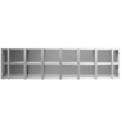 GGM Gastro Commercial Stainless Steel Wall Shelf for Containers 5x GN 1/6 - 1000x300mm - with Single Tier