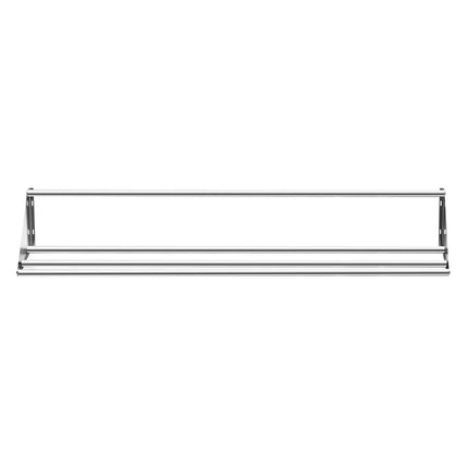 GGM Gastro Commercial Stainless Steel Wall Shelf for Dishwasher Racks 500x500mm - 1067x457mm - with Single Tier
