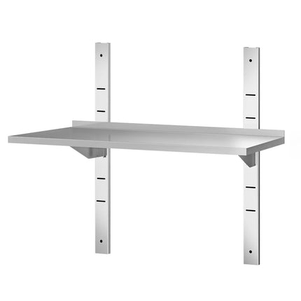 GGM Gastro Commercial Stainless Steel Wall Shelf PREMIUM - 1000x400mm - 2 Tiers