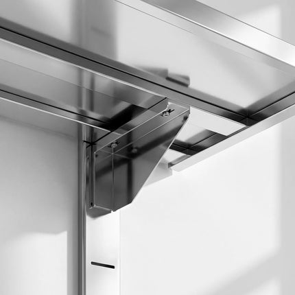 GGM Gastro Commercial Stainless Steel Wall Shelf PREMIUM - 1200x400mm - 2 Tiers
