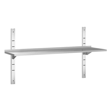 GGM Gastro Commercial Stainless Steel Wall Shelf PREMIUM - 1500x400mm - 2 Tiers