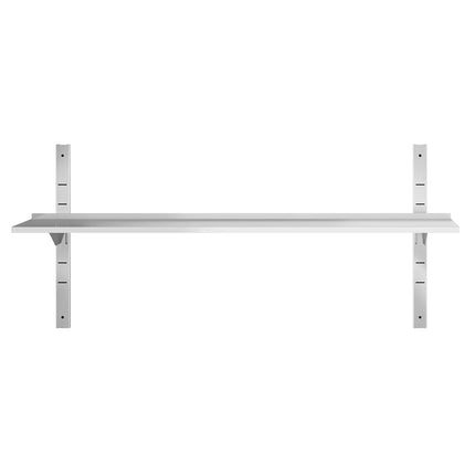 GGM Gastro Commercial Stainless Steel Wall Shelf PREMIUM - 1600x400mm - 3 Tiers