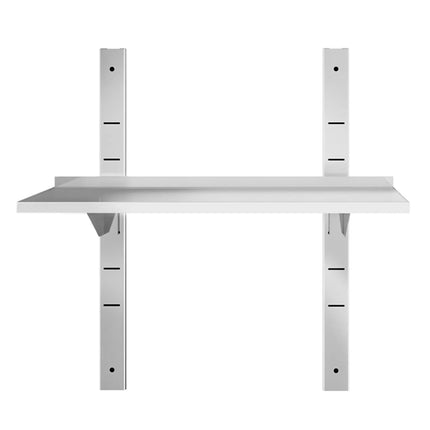 GGM Gastro Commercial Stainless Steel Wall Shelf PREMIUM - 600x300mm - 3 Tiers