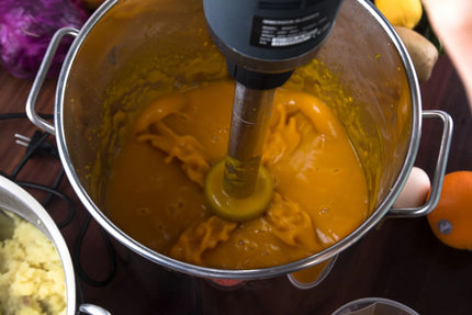 GGM Gastro Commercial Stick Blender - with Detachable 160mm Shaft & Whisk Attachment - 280W - Variable Speed