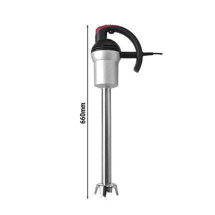 GGM Gastro Commercial Stick Blender - with Fixed 400mm Shaft - 550W - 2-Speed