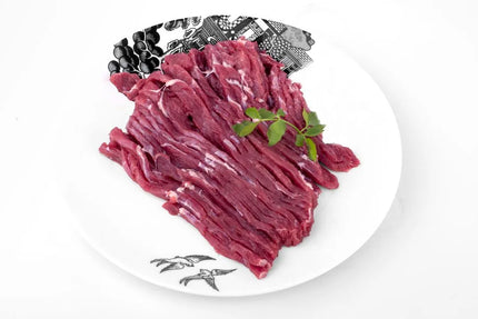 GGM Gastro Commercial Tabletop Electric Meat Strip Cutter – 4 mm strip width - 350 W - AISI 304 stainless steel