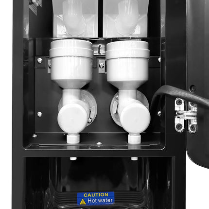 GGM Gastro Commercial tabletop instant hot drinks machine, 2 ingredient canisters — 1.8 kW — Touch — Black