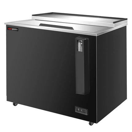 GGM Gastro Commercial Top Loading Bottle Cooler - Black - 152L