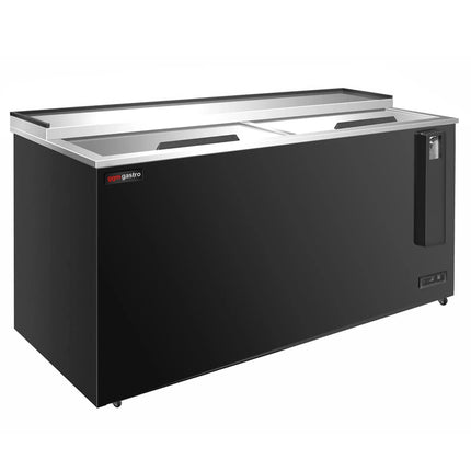 GGM Gastro Commercial Top Loading Bottle Cooler - Black - 212L
