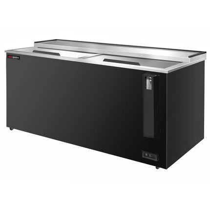 GGM Gastro Commercial Top Loading Bottle Cooler - Black - 282L