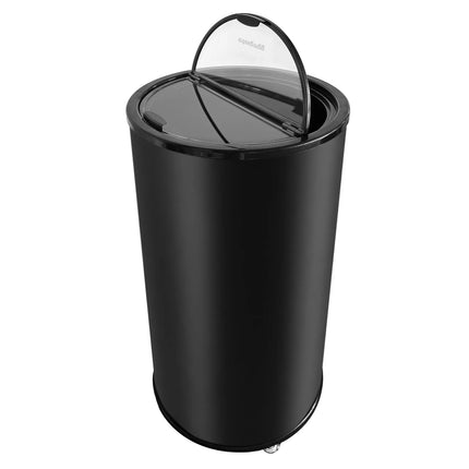GGM Gastro Commercial Top Loading Bottle Cooler - Black; Glass Lid - 58L
