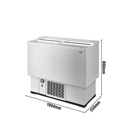GGM Gastro Commercial Top Loading Bottle Cooler - Stainless steel - 200L