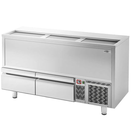 GGM Gastro Commercial Top Loading Bottle Cooler - Stainless steel - 445L