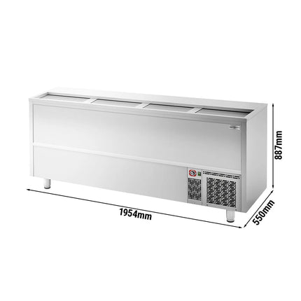 GGM Gastro Commercial Top Loading Bottle Cooler - Stainless steel - 620L