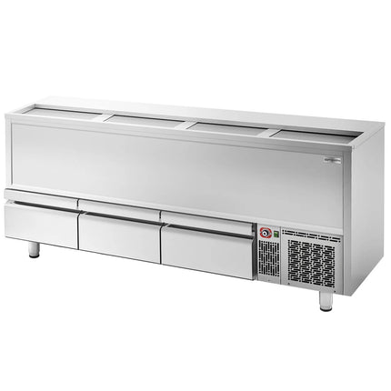 GGM Gastro Commercial Top Loading Bottle Cooler - Stainless steel - 620L