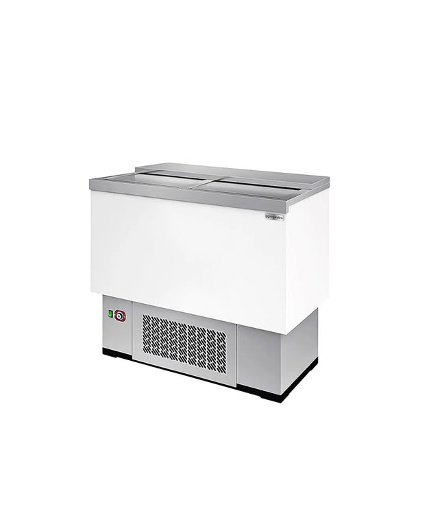 GGM Gastro Commercial Top Loading Bottle Cooler - White - 200L