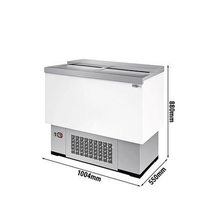 GGM Gastro Commercial Top Loading Bottle Cooler - White - 200L