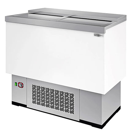 GGM Gastro Commercial Top Loading Bottle Cooler - White - 200L