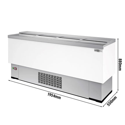 GGM Gastro Commercial Top Loading Bottle Cooler - White - 415L