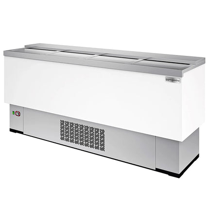 GGM Gastro Commercial Top Loading Bottle Cooler - White - 415L