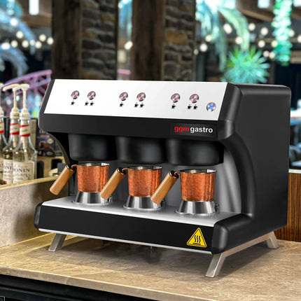 GGM Gastro Commercial Turkish Coffee & Mocha Machine TRIO - 2.0 kW