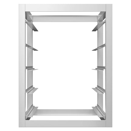 GGM Gastro Commercial Under-counter GN/EN Tray Rack – 5 levels - 450x560mm - GN 1/1 - for Work Tables Series ATK 600mm deep