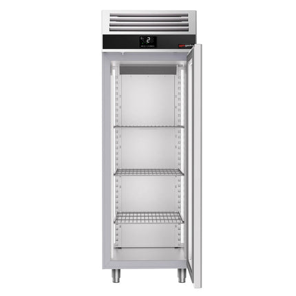 GGM Gastro Commercial Upright Display Fridge Stainless steel PREMIUM - 700L - with 1 glass door