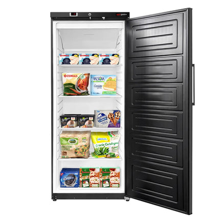 GGM Gastro Commercial Upright Freezer ECO - 293L - Single Door - Black