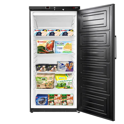 GGM Gastro Commercial Upright Freezer ECO - 510L - Single Door - Black